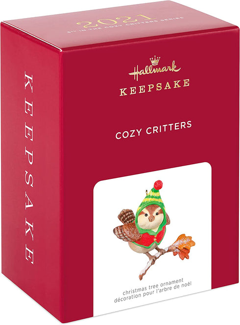 Hallmark Keepsake Christmas Ornament 2021, Cozy Critters Sparrow