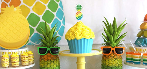 Pineapple Mold Silicone Hawaiian Chocolate Molds Summer Smash Cakes and Breakables, Cake Pan for Baking Luau, Tropical Hawaii Theme Decor and Birthdays- Large 3D Pineapple Mold, 10x7 inches