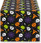 Cackleberry Home Witch's Brew and Spooky Spider Halloween Cotton Table Runner Reversible 14 x 72 Inches