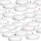 Royal Imports 10 Hour Floating Candles, 3 White Unscented Dripless Wax Discs, for Cylinder Vases, Centerpieces at Wedding, Party, Pool, Holiday (12 Set)