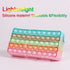Pop Fingertip Bag, Girl Coin Purse, Mobile Phone Bag, Novelty Bag, Irritable Portable zipper Pouch (Macaron-1)