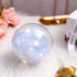 AMS 10pcs Christmas DIY Clear Thickeness Acrylic Fillable Balls, Plastic Clear Plastic Ornaments Balls Fillable Wedding Party Decor for Wedding,Thanksgiving,Party(4.72˜™, Clear)
