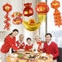Chinese New Year Balloons 2022 Party Decorations - Year of Tiger God of Wealth Ingots Firecrackers Foil Balloons for 2022 Happy Chinese New Year Decoration Supplies