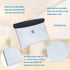 MSY BIGSUNNY Dough Scraper Baking Pastry Cutter Good Grip Pastry Scraper Stainless Steel Dough Cutter