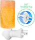 Mockins 2 Pack Authentic Himalayan Salt Lamp Night Light Plug in | 5" Himalayan Salt Rock Night Light | The Himalayan Salt Night Light is Hand Carved, UL Listed Himalayan Salt Plug in Includes Bulbs