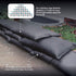 Quick Dam QD1224-2 Water Activated Flood Bags (2 Pack), Black, 2 Count