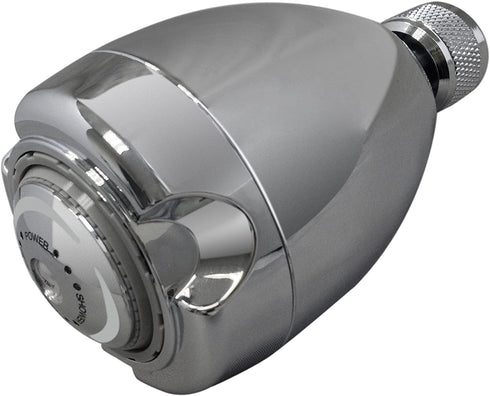 Niagara Conservation N2917CH Earth 3-Spray 1.75 GPM Showerhead in Chrome High Efficiency Fixed Shower Head