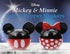 Disney Salt and Pepper Shakers Set Ceramic Minnie and Mickey Mouse Salt and Pepper Shakers, Perfect for Any Tabletop Easy to Fill Red/Black, Glossy Finish