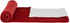 Amazon Basics Ultra-Soft Micromink Sherpa Blanket - Throw, Red