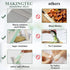 MAKINGTEC Mandoline Slicer Vegetable Slicer,Safe Chopper Vegetable Cutter for Kitchen with 5 Stainless Steel Blades, Mandolin Slicing Tool Potato Onion Cutter Kitchen Grater for Fruits and Vegetables