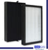 PUREBURG Replacement HEPA Filter Set 2+8 Compatible with FLT4100 AC4100 Filter E, AC4100CA AC4150BL AC4150PCA AC4150PC Part Number FLT11CB4