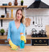 Natural Plant-Based Scrub Sponge by Scrub-it, Non-Scratch, Biodegradable scrubbing sponges with a Tough Anti-Bacterial scouring pad for Kitchen and Bathroom 24 Pack