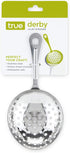 True Derby Julep Strainer, Metallic, 5.9", Multicolor