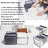 3PCS Washable Wardrobe Clothes Organizer - 6&7&9 Grids, Foldable Visible Grid Storage Box with Multiple Layers, Storage Containers for Scarves, Leggings (3PCS, Grey)