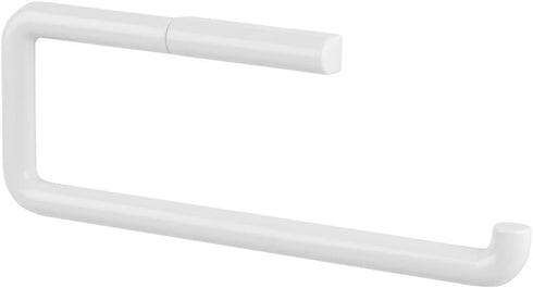 iDesign BPA-Free Plastic Wall Mount Paper Towel Holder - 13.5" x 0.75" x 5", White