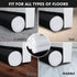Wanfeel Door Draft Stopper Soundproof Stoppers for Bottom of Door Adjustable 37 Inches Single Side Insulator Door Sweep Weather Stripping Under Door Draft Blockers