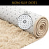 Pacapet Fluffy Area Rugs, Beige Shag Rug for Bedroom, Plush Furry Rugs for Living Room, Fuzzy Carpet for Kid's Room, Nursery, Home Decor 3 x 5 Feet