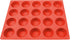 Silicone Muffin Brownie Baking Mould, XL Reusable Cupcake Pan BPA-Free Non-Toxic Moulds, Cold & Heat Resistant Bakeware Pans, Dishwasher Safe, 20 Round Cavities