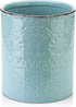 DOWAN Kitchen Utensil Holder, 7.2? Extra Large Farmhouse Utensil Holders for Countertop, Heavy Ceramic Utensil Crock, Anti Slip & Scratch Cork Bottom, Teal Utensil Organizer for Home Décor