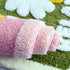 Cute Bathroom Rugs mats,Non-Slip Extra Soft Microfiber Doormat Washable Water Absorbent Shower Toilet Bath Rugs mats Set for Bathroom,Kids,Indoor Kitchen Door Mat -Daisy Flower 40x60cm (Pink)