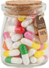Love Capsules in a Glass Bottle Gift Yadream Love Letter Capsule Pills with Wishing Bottle for Birthday Valentines Christmas Anniversary Graduation (Mixed color 60PCS)