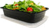 Reli. Meal Prep Containers, 28 oz. (50 Pack) - 1 Compartment Food Containers with Lids, Microwavable Food Storage Containers - Black Reusable Bento Box/Lunch Box Containers for Meal Prep (Black)(28oz)