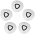 5Pack Spin Mop Heads Replacements, Easy Cleaning Microfiber Mop Refills, 360 Degree Spin Mop Replacement Heads, Easy Wring Spin Mop Refill for All Hard Surfaced Floors