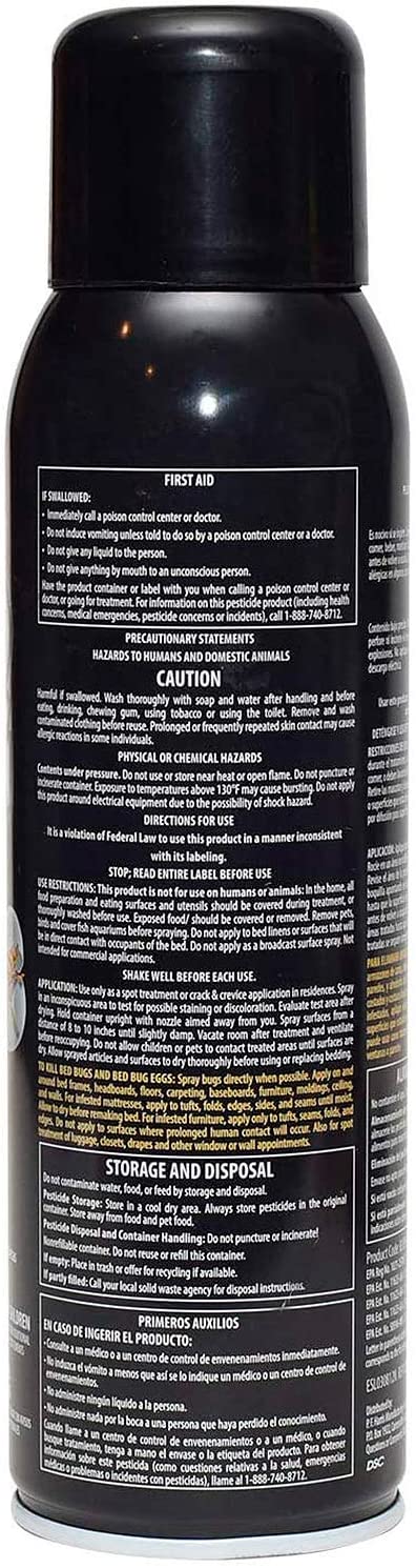 Harris Toughest Bed Bug Killer, 16oz Aerosol Spray