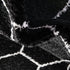 Unique Loom Trellis Frieze Collection Area Rug-Modern Morroccan Inspired Geometric Lattice Design, 2 x 3 ft, Black/Ivory