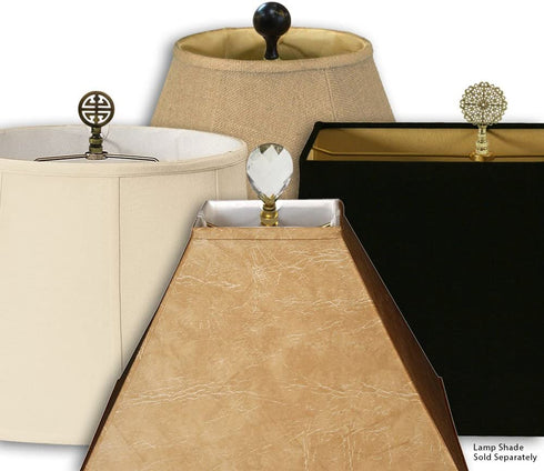 Royal Designs, Inc. BSO-701-14BG Flare Bottom Outside Corner Scallop Basic Lamp Shade, 8 x 14 x 11, Beige