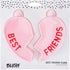 Blush Bestie Flasks, Pink, 3 oz (6293)