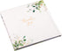 Lillian Rose Botanical and Geometric Guest Book with Gold Accents, 0.65x8.25x8.15, Multi