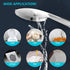 Rareidel Shower Head with Handheld, 6 Spray Settings High Pressure Handheld Shower Head, Built-in Power Wash to Clean Tub, Tile and Pet, Adjustable Bracket