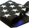 VSVO Thin Blue Line American Police Flag 4x6 ft - Embroidered Stars and Sewn Stripes with Grommets Black White and Blue USA Flags
