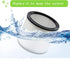 Aoydr Filter Replacement 90304 90350 90333 Compatible with Shop-Vac 5 Gallon Up Wet/Dry Vacuum Cleaners (1+1 Lid)