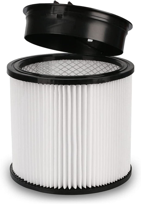 Aoydr Filter Replacement 90304 90350 90333 Compatible with Shop-Vac 5 Gallon Up Wet/Dry Vacuum Cleaners (1+1 Lid)