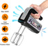 Aodyow Hand Mixer Electric,5 Speed 250W Powerful Handheld Mixer Turbo Boost with Eject Button & 5 Stainless Steel Accessories & Storage Base for Easy Whipping, Mixing Cookies, Cakes,and Dough Batters