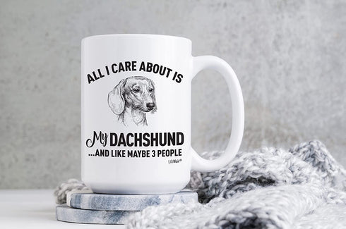 Dachshund Mom Gifts Mug For Christmas Women Men Dad Decor Lover Decorations Stuff I Love Dachshund Coffee Accessories Talking Art Apparel Funny Birthday Home Supplies Products Dog Coffee Cup Mugs