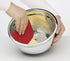 K¼chenprofi Set: Dough Cutter, Curved and Flat Edge Scraper, Set of 3, Black/Stainless/Red, 3 Einheiten