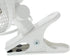 Comfort Zone CZ6XMWT-EC 6" Electric Fan, 6" 2 in 1, White