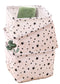 AARAINBOW 3 Packs Storage Basket Bins Canvas Mini Storage Cubes Storage Basket for Makeup, Toys Liners, Books Storage Baskets with Handles for Shelves & Desks (3 Star)