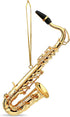 Broadway Gifts Gold Saxophone Christmas Tree Ornament Decoration 4.5 inches
