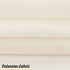 Furlinic Fabric Shower Curtain Liner Extra Width 108 Inch Ringless Waterproof Curtains for Bathroom Stall RV Hotel with Plastic Grommet Hooks and Weighted Hem,Beige,108x72 Inch
