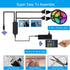 50ft Bluetooth LED Light Strip RGB Color Changing with Phone APP, Music Sync LED Strip Lights with Remote, LED Lights for Bedroom, Kitchen, TV, Party