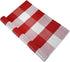 USTIDE Buffalo Check Plaid Doormat Red and White 2'x3'Hand Woven Cotton Plaid Rugs Farmhouse Layered Door Perfect for Front Door Porch Outdoor Rug