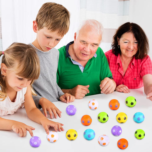 42 Pieces Mini Soccer Stress Balls Fidget Toy, Soccer Party Favors Goodie Bag Stuffers Rotatable Soccer Finger Balls Hand Spin Mini Football Shape Fidget Soccer Spinner Toys for Teens Adults