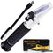 Clinical Refractometer ATC Tri-Scale Serum Protein 0-12 g/100ml Urine Specific Gravity SG 1.000-1.050 Refractive Index 1.333-1.360RI w/Extra LED Light & Pipette
