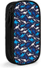 Cute Dinosaur Pencil Case for Boys Blue Pen Pouch Marker Holder Organizer for School Home College Office
