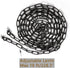 Eumyviv 19ft Heavy Duty Chain for Light Fixture, Pendant Light Extra Chain Permits Installation of Chain-Hung Fixtures on High Ceilings with Max Fixture Weight of 65 Pounds, Black(L0580)