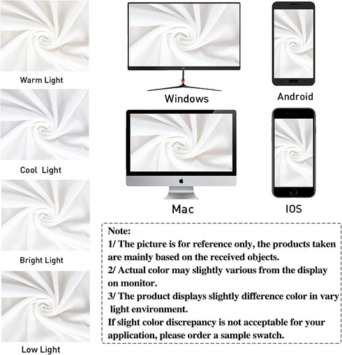 Chiffon Backdrop Curtain-2 Panels 29"x96" Wedding Chiffon Backdrop Drapes Beach Curtains for Living Room Voile Window Curtain Photography Backdrop for Wedding Ceremony (29''x96''x2pcs, White)